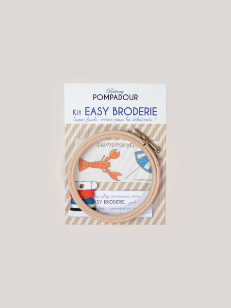 Kit de broderie homard - EASY BRODERIE -Britney POMPADOUR