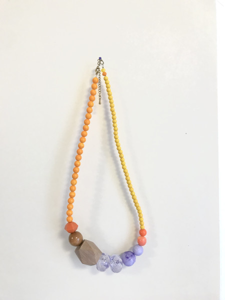 Maison Chouquette, collier de perles multicolores