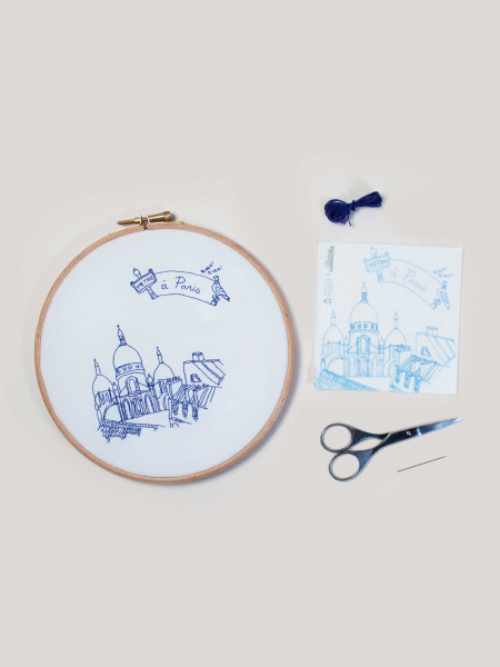 Embroidery Kit - Atelier Mouti - Sacré Cœur