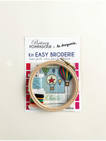 Embroidery Kit - La droguerie, Liberté