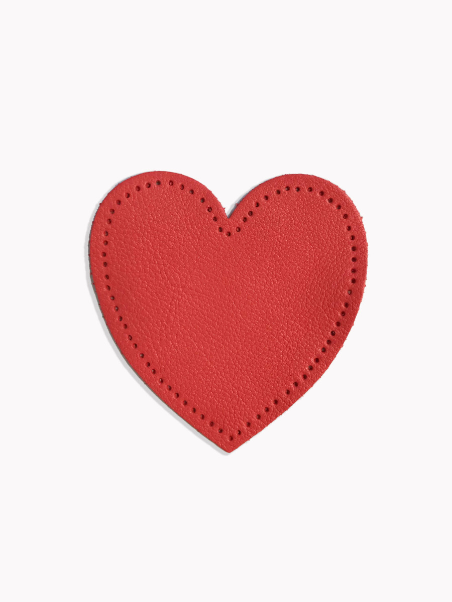 Elbow patch, corail heart-shaped