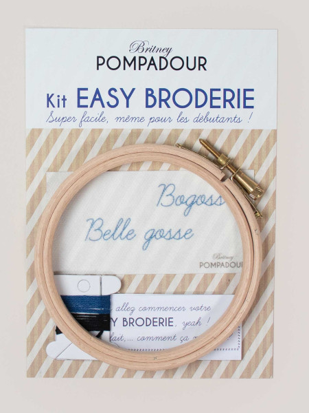 Kit de broderie Bogoss / Belle gosse